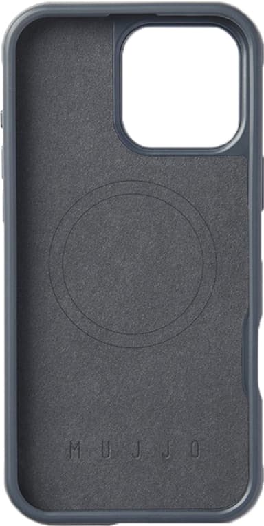 Mujjo iPhone 16 Pro Max suojakuori (teräksensininen)