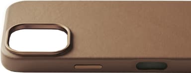 Mujjo iPhone 16 Pro suojakuori (vaaleanruskea)
