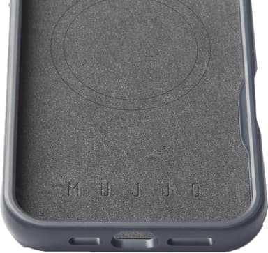 Mujjo iPhone 16 Pro Max suojakuori (teräksensininen)