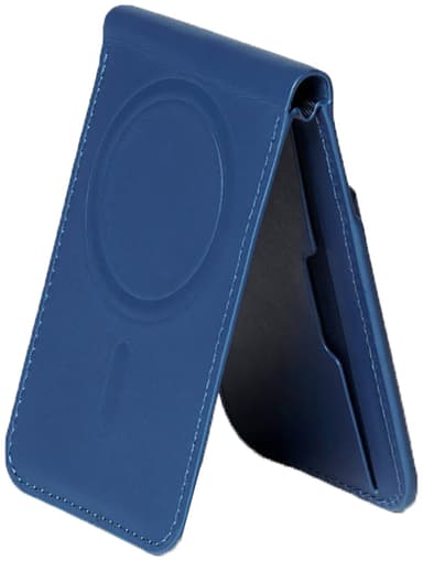 Mujjo MagSafe iPhone korttikotelo (sininen)