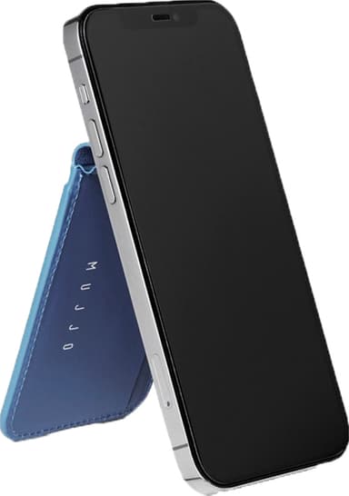 Mujjo MagSafe iPhone korttikotelo (sininen)