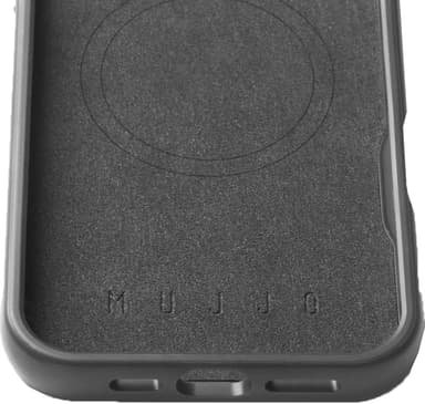 Mujjo iPhone 16 Pro Max suojakuori (musta)