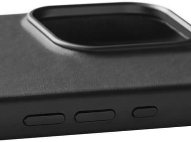 Mujjo iPhone 16 Pro suojakuori (musta)