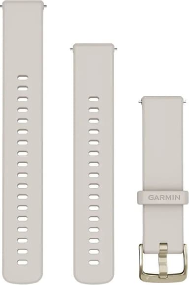 Garmin 18 mm QuickRelease Silicone kelloranneke (pehmeä kulta)