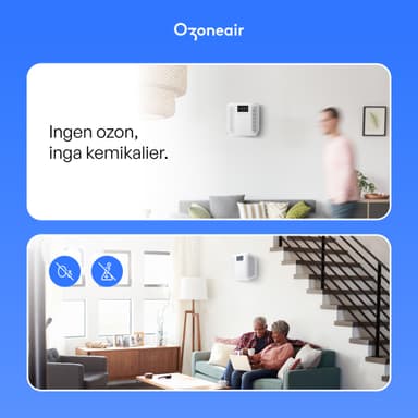 Ozoneair Purify 60 ilmanpuhdistin 490065 (valkoinen)