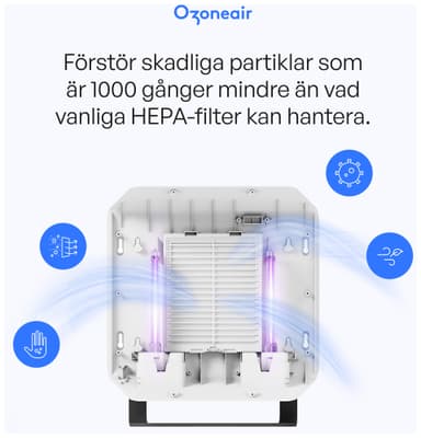 Ozoneair Purify 120 ilmanpuhdistin 490072 (valkoinen)
