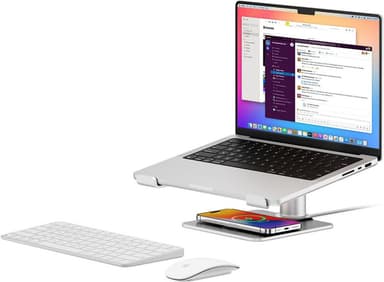 Twelve South HiRise Pro läppäriteline (hopea)