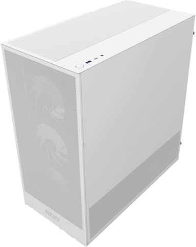 NZXT H5 Flow RGB 2024 PC-kotelo (valkoinen)