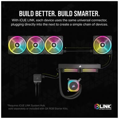 Corsair iCUE LINK OX120 RGB 120 mm PWM jatkotuuletin