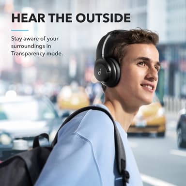 Soundcore Q20i langattomat around-ear kuulokkeet (musta)