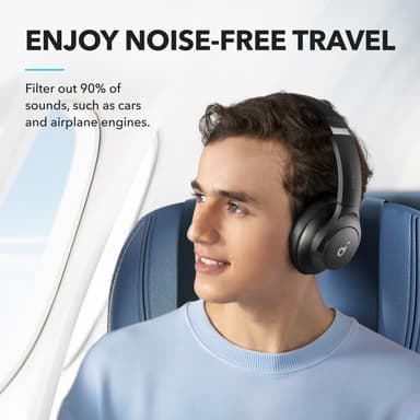 Soundcore Q20i langattomat around-ear kuulokkeet (musta)