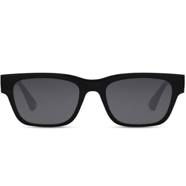 Mustat unisex-aurinkolasit – Mustat linssit, 100 % UV-suoja, ajaton & kestävä muotoilu