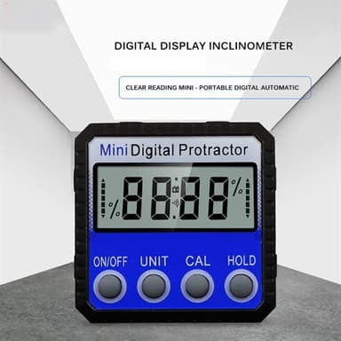 Digitaalinen Kulmamittari vahvalla magneetilla - Lcd-näyttö