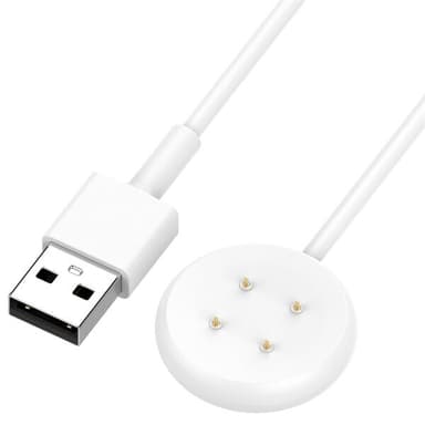Laturi Google Pixel Watch 2 - USB 1m - Valkoinen