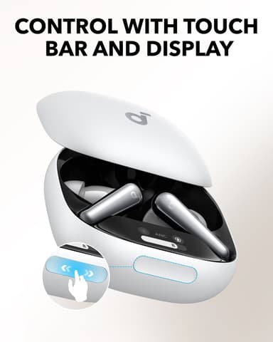 Soundcore Liberty 4 Pro täysin langattomat in-ear kuulokkeet (valk.)