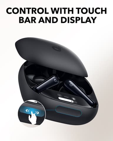 Soundcore Liberty 4 Pro täysin langattomat in-ear kuulokkeet (musta)