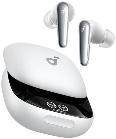 Soundcore Liberty 4 Pro täysin langattomat in-ear kuulokkeet (valk.)