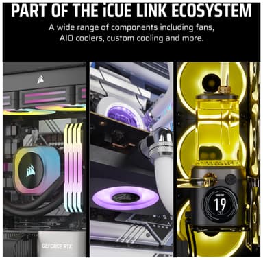 Corsair iCUE LINK LX120R RGB 120 mm PWM jatkotuuletin