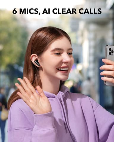 Soundcore P40i täysin langattomat in-ear kuulokkeet (musta)