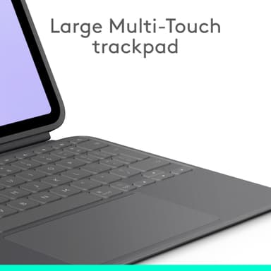 Logitech Combo Touch iPad Pro 11 näppäimistökotelo (M4) (grafiitti)