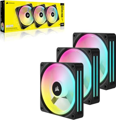 Corsair iCUE LINK OX120 RGB 120 mm PWM tuuletin aloituspakkaus (3 kpl)