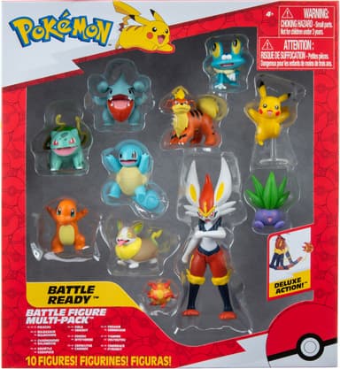 Pokemon Clip 'n' Go toimintafiguuri (10 kpl)
