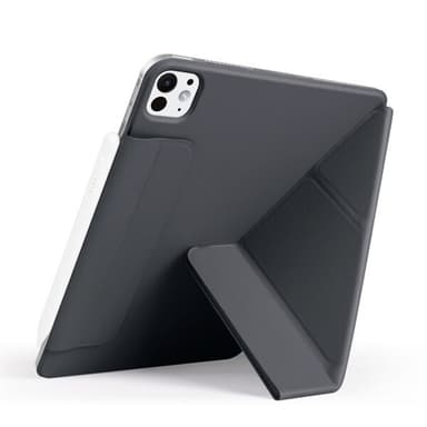 Keinonahkakotelo jalustalla ja magneeteilla iPad Pro 11 2022 / 2021 / 2020 - Svart