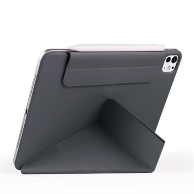 Keinonahkakotelo jalustalla ja magneeteilla iPad Pro 11 2022 / 2021 / 2020 - Svart