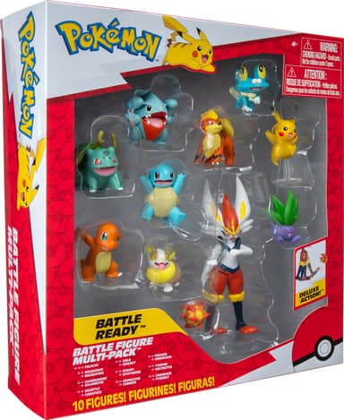 Pokemon Clip 'n' Go toimintafiguuri (10 kpl)