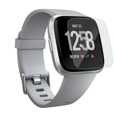 Fitbit Versa 0,3 mm: n karkaistun lasin näytönsuojakalvolle (kaarireuna)