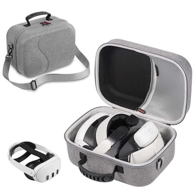 Meta Quest 3 VR Hardshell -kantokotelon suojakotelon säilytykseen