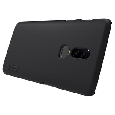 NILLKIN Super Frosted Shield kova muovikotelo OnePlus 6: lle - musta