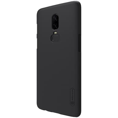 NILLKIN Super Frosted Shield kova muovikotelo OnePlus 6: lle - musta
