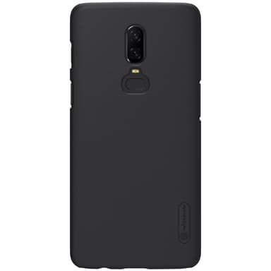 NILLKIN Super Frosted Shield kova muovikotelo OnePlus 6: lle - musta