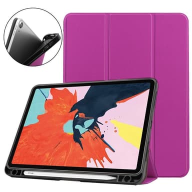 Apple iPad Air (2020) (2022) Kolminkertainen jalusta tablettikotelo - violetti