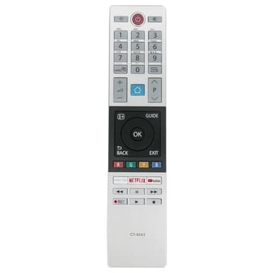 TV:n kaukosäädin Korvaa CT-8543:lle TOSHIBA Smart TV:lle