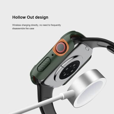 NILLKIN Apple Watch Series 4/5/6/SE 40 mm Täysi peittosuoja