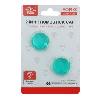 2kpl Yhteensopiva Nintendo Switch Switch Lite Joystick Thumb Stick Grip kanssa - Vaaleansininen