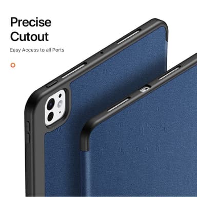 DUX DUCIS Domo iPad Pro 13 (2024) Kolminkertainen jalusta - Blue