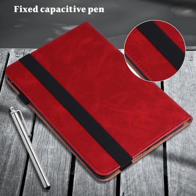 iPadille 10.2 (2021)/(2020)/(2019) Tavallinen PU-nahkainen tabletin kansi