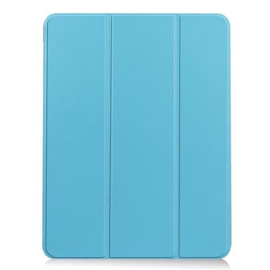 Apple iPad Air (2020) (2022) Kolminkertainen jalusta tablettikotelo - vaaleansininen