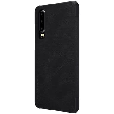 NILLKIN Qin -sarjan nahkakotelo Huawei P30 - musta