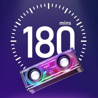 Bluetooth-kaksoissarvikaiutin RGB-kevyt subwoofer-musiikkisoitin