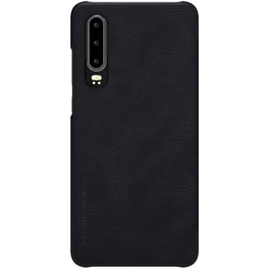 NILLKIN Qin -sarjan nahkakotelo Huawei P30 - musta