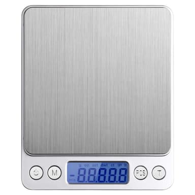 2000 g/0,1 g digitaalinen taskuvaaka korut keittiöruokavaaka