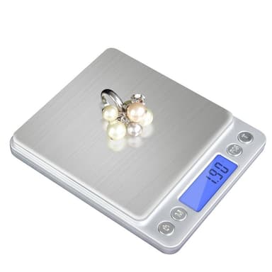 2000 g/0,1 g digitaalinen taskuvaaka korut keittiöruokavaaka