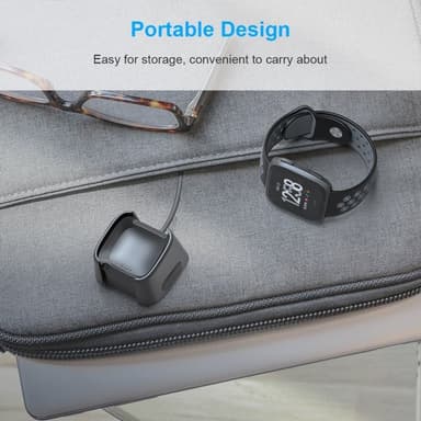 USB-latauskaapelin teline Fitbit Versa Smart Watchille