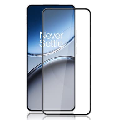 AMORUS OnePlus Nord 4 Karkaistu Lasi Täysnäytön Suoja Silkkipainoreuna - Musta