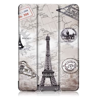 Kolminkertainen jalustan kansi Lenovo Tab P10 -mallille - Eiffel-torni