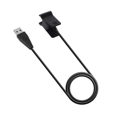 100cm korvaava USB-latauskaapeli Fitbit Alta - musta